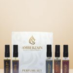 Premium Perfume Combo (Set of 5 x 8ml) – 1 Million, Shaikh Al Oud, Black Opium, Black VIP & Desire Red